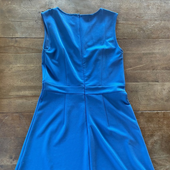 Allegra K Cornflower Blue Dress - Picture 3 of 5